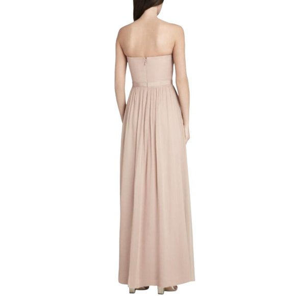 BCBGMaxAzria Amber Cascade Dress in Antique Blush - Picture 4 of 11